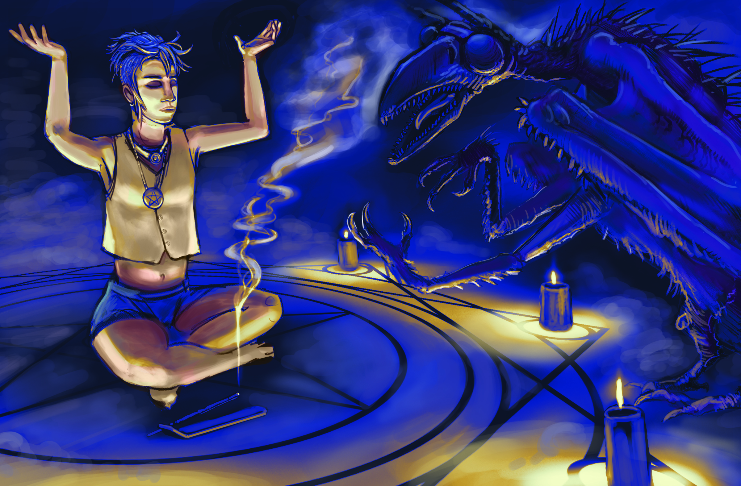 Summoning a horror